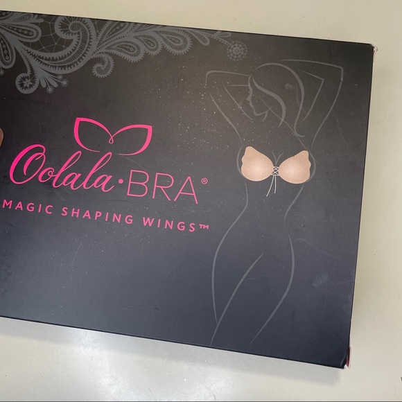 NEW Oolala Miracle Bra Plus Size Sculpting Backless Strapless Sticky Push-up Bra - Picture 8 of 14